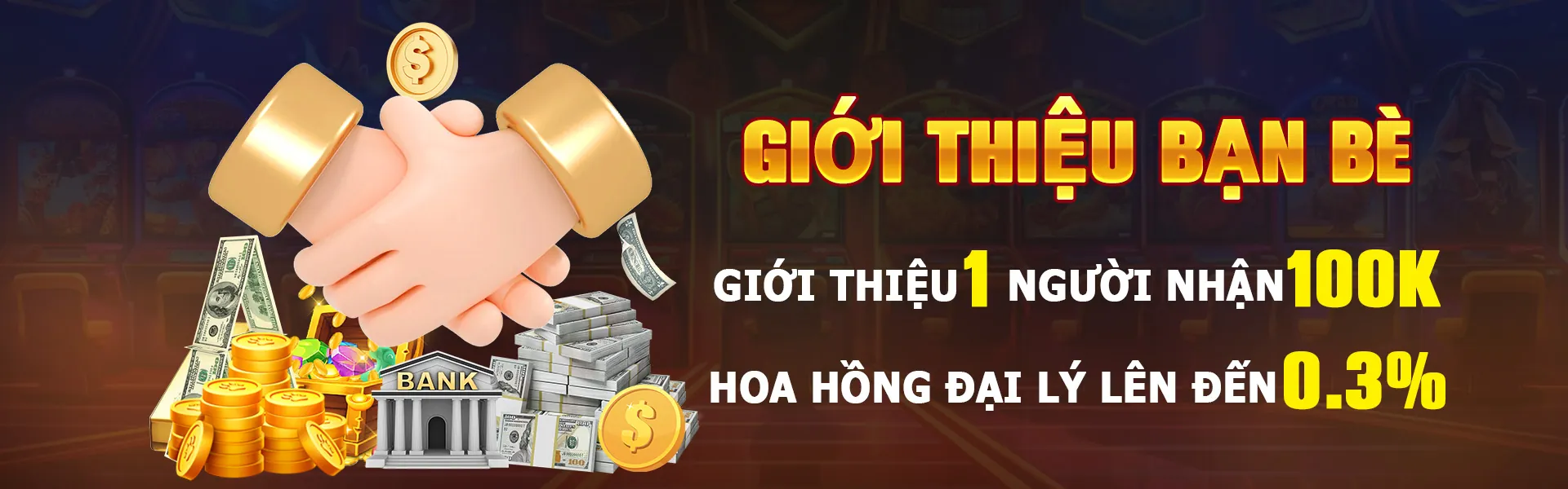 Hình ảnh banner chính hiển thị các ưu đãi khuyến mãi hấp dẫn nhất của 68gamebai win năm 2026